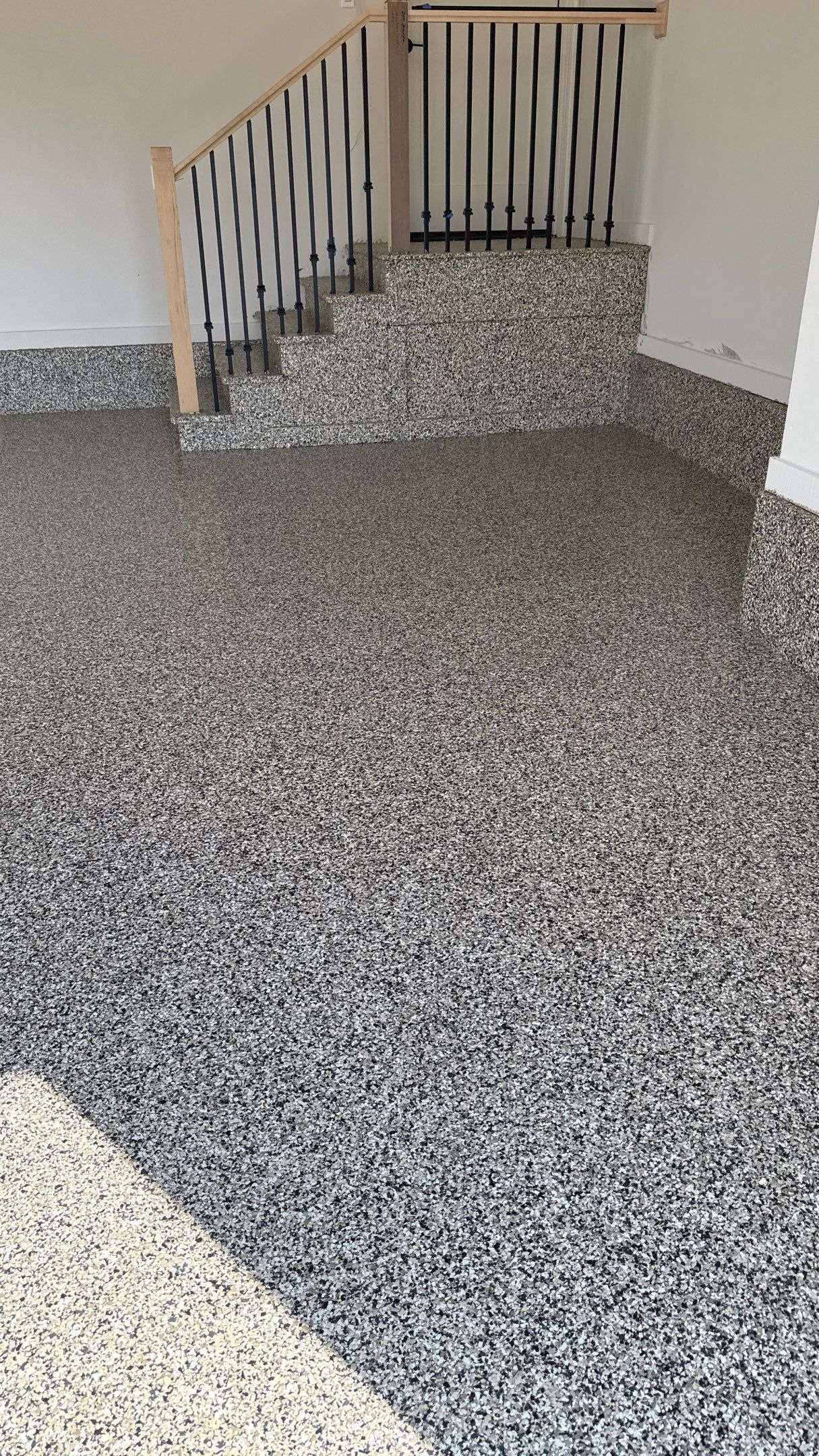 Epoxy Flooring Installation in Leawood by Banner Garage