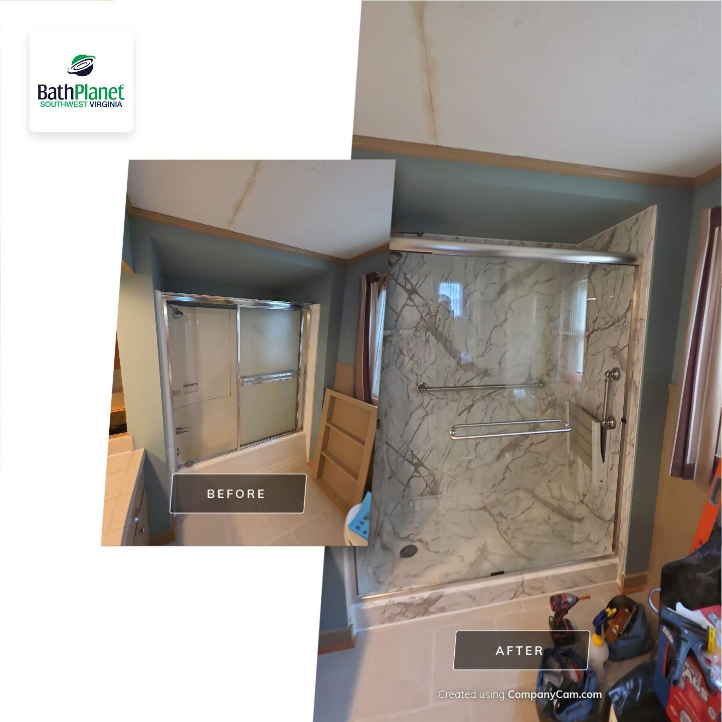 Before. During. After. by BathPlanet SW Virginia