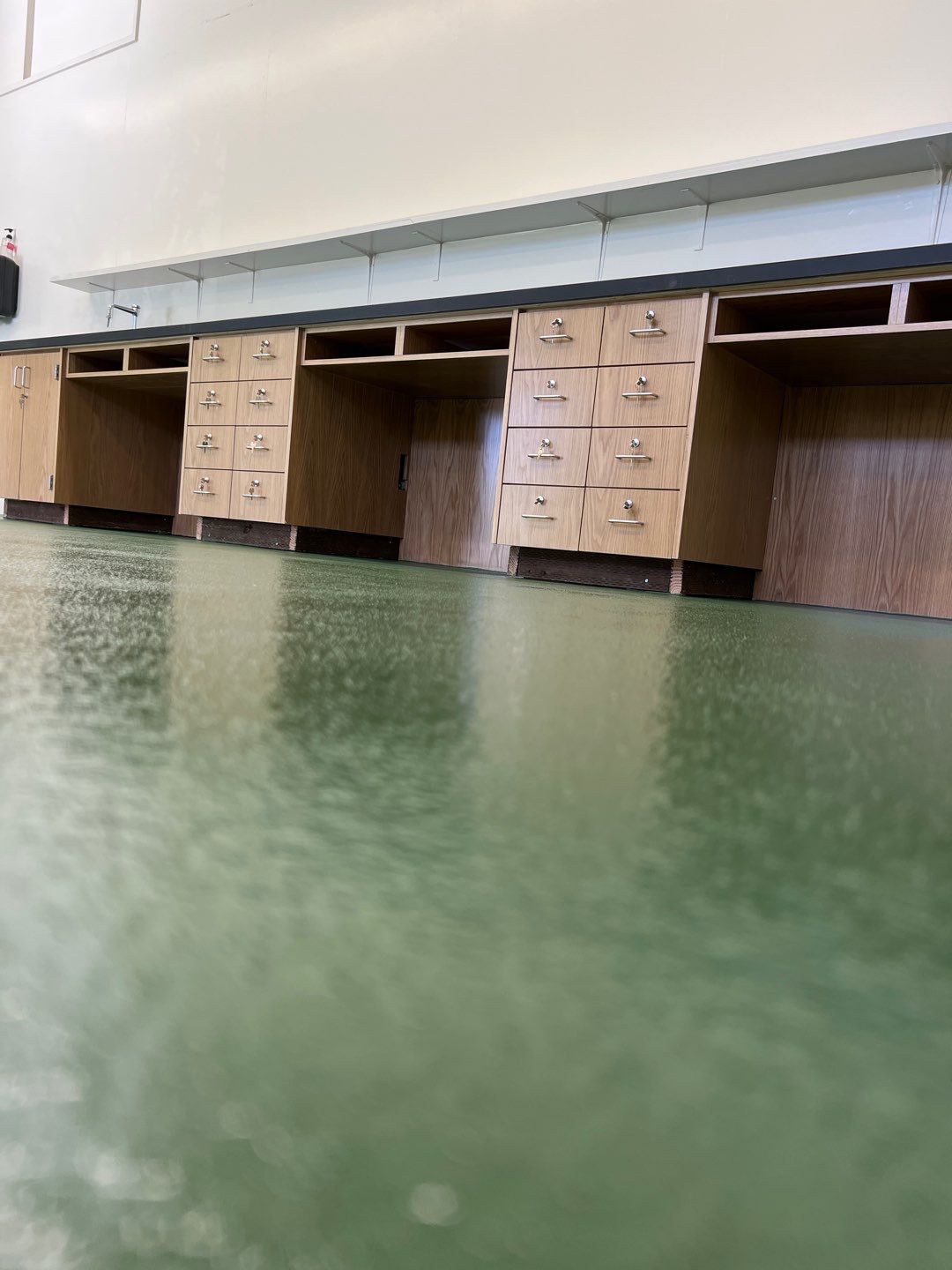Custom Concrete Coating at Modesto Junior College by Lancaster Painting