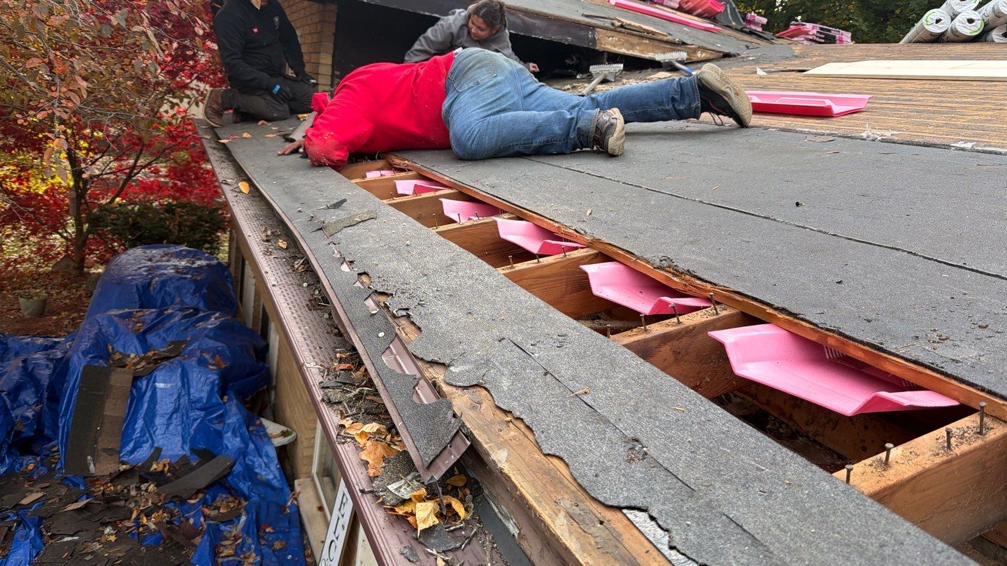 Roof Replacement using Owens Corning Slatestone Gray by 180 Contractors