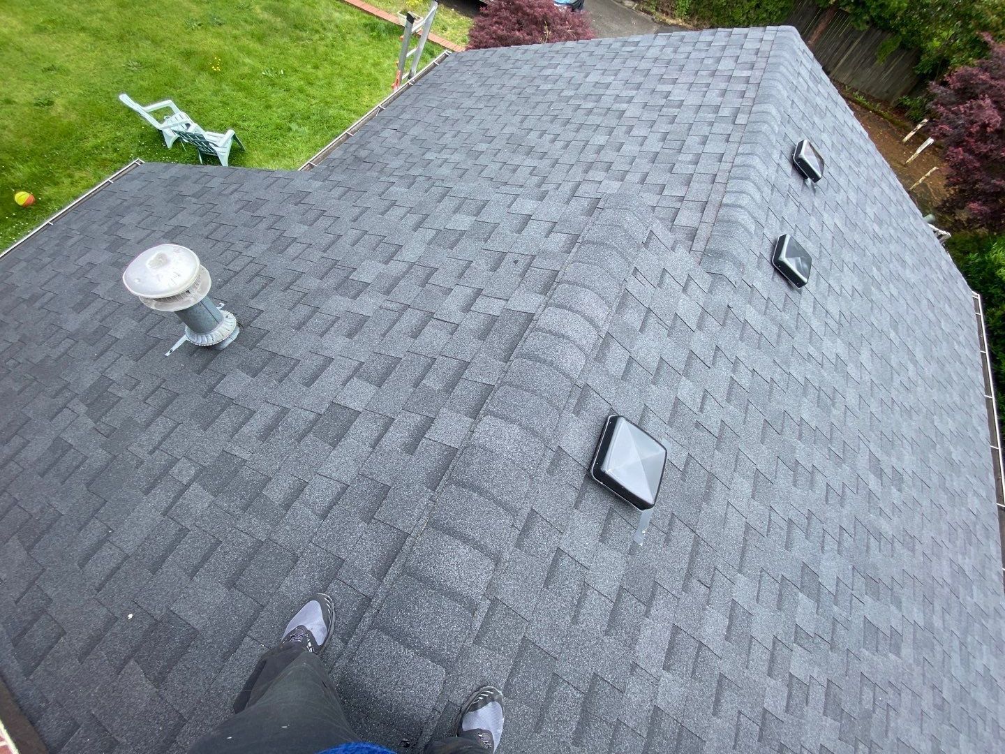 Estate Gray Shingles by Reimagine Roofing