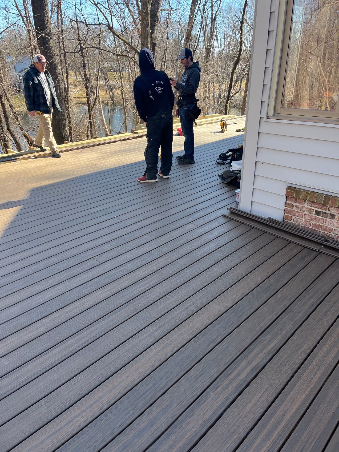 New Deck Build by Clark Builders LLC