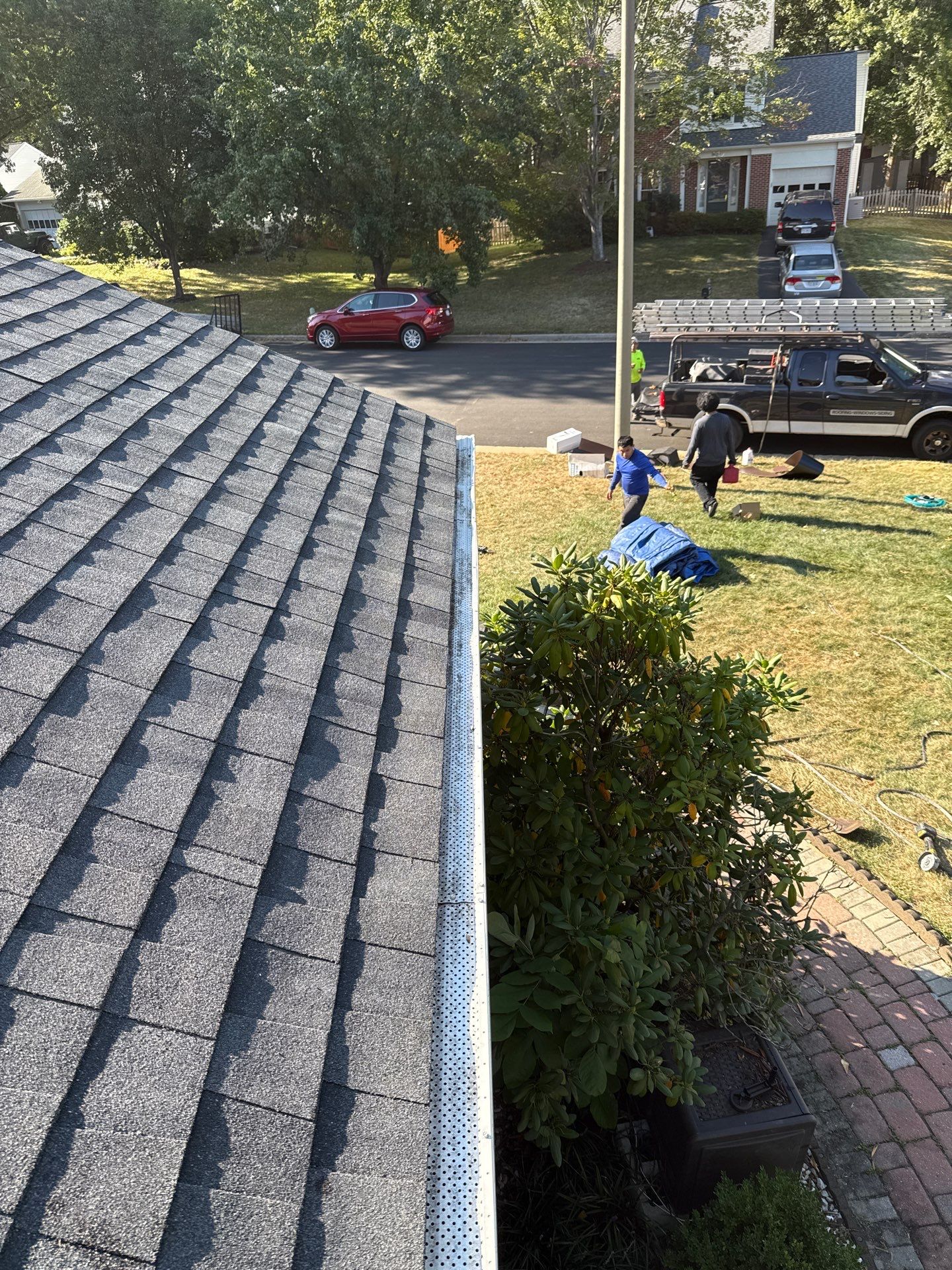 Gainesville: Residential Roof Replacement with CertainTeed Landmark in Moire Black  by RM Banning, Inc.