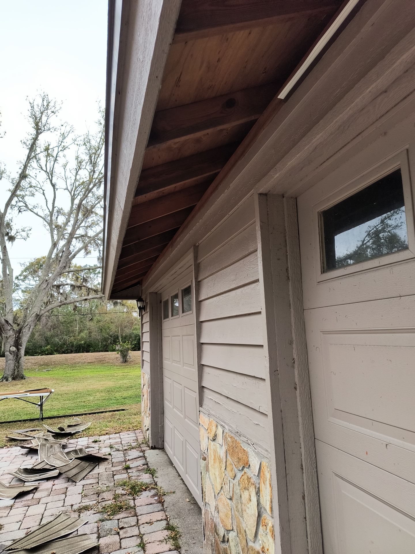 New Musket Brown Soffit Installation in Sarasota FL by Gutter Professors