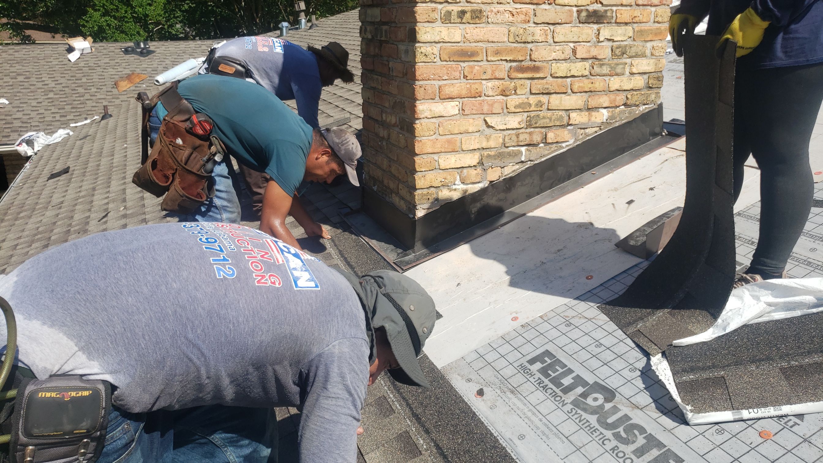 Residential Roofing Installation using Roof Replacement by American Roofing & Construction LLC