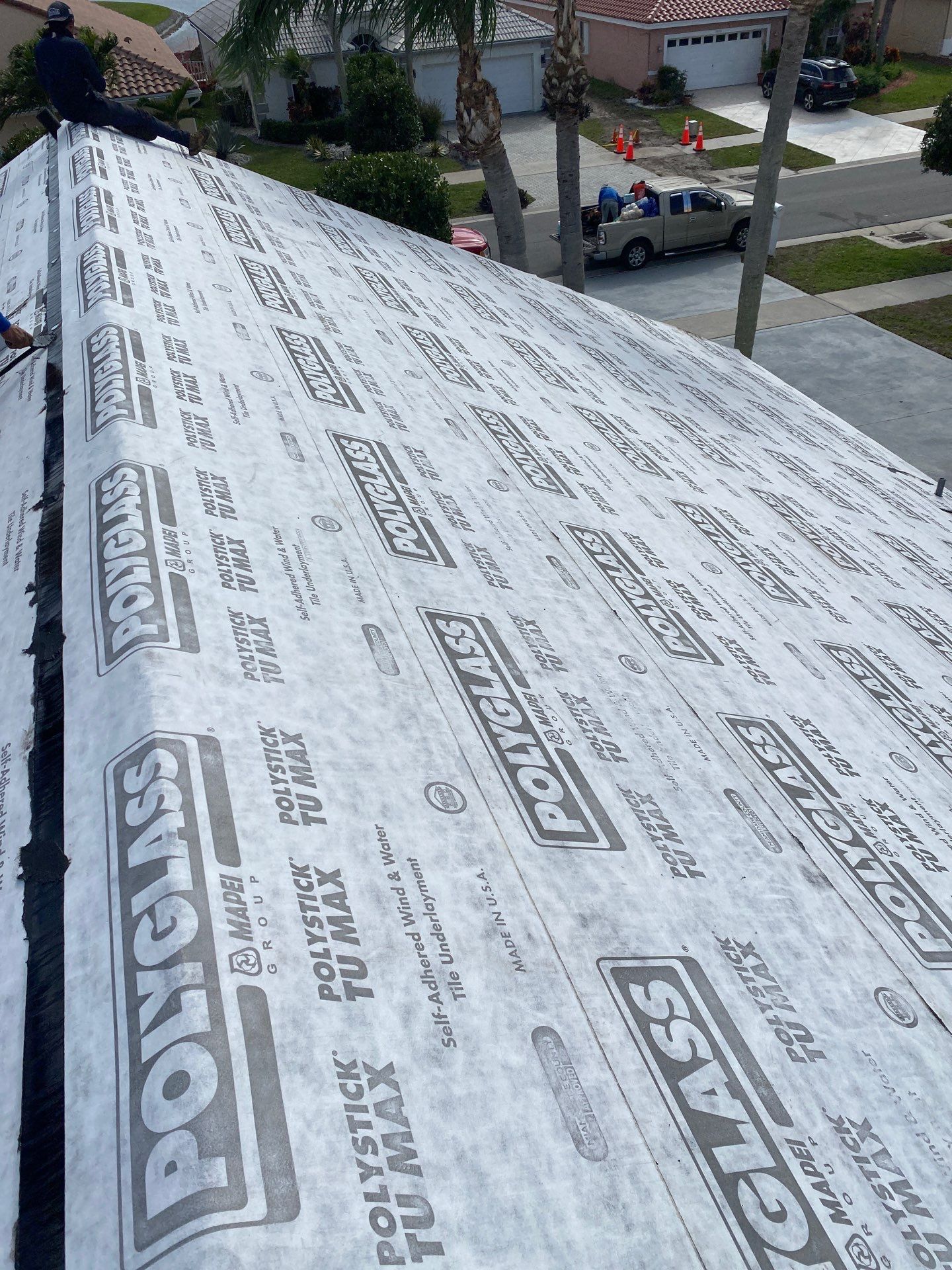 Residential Roofing Installation using Eagle Roofing Tile by BLUES BROTHERS ROOFING