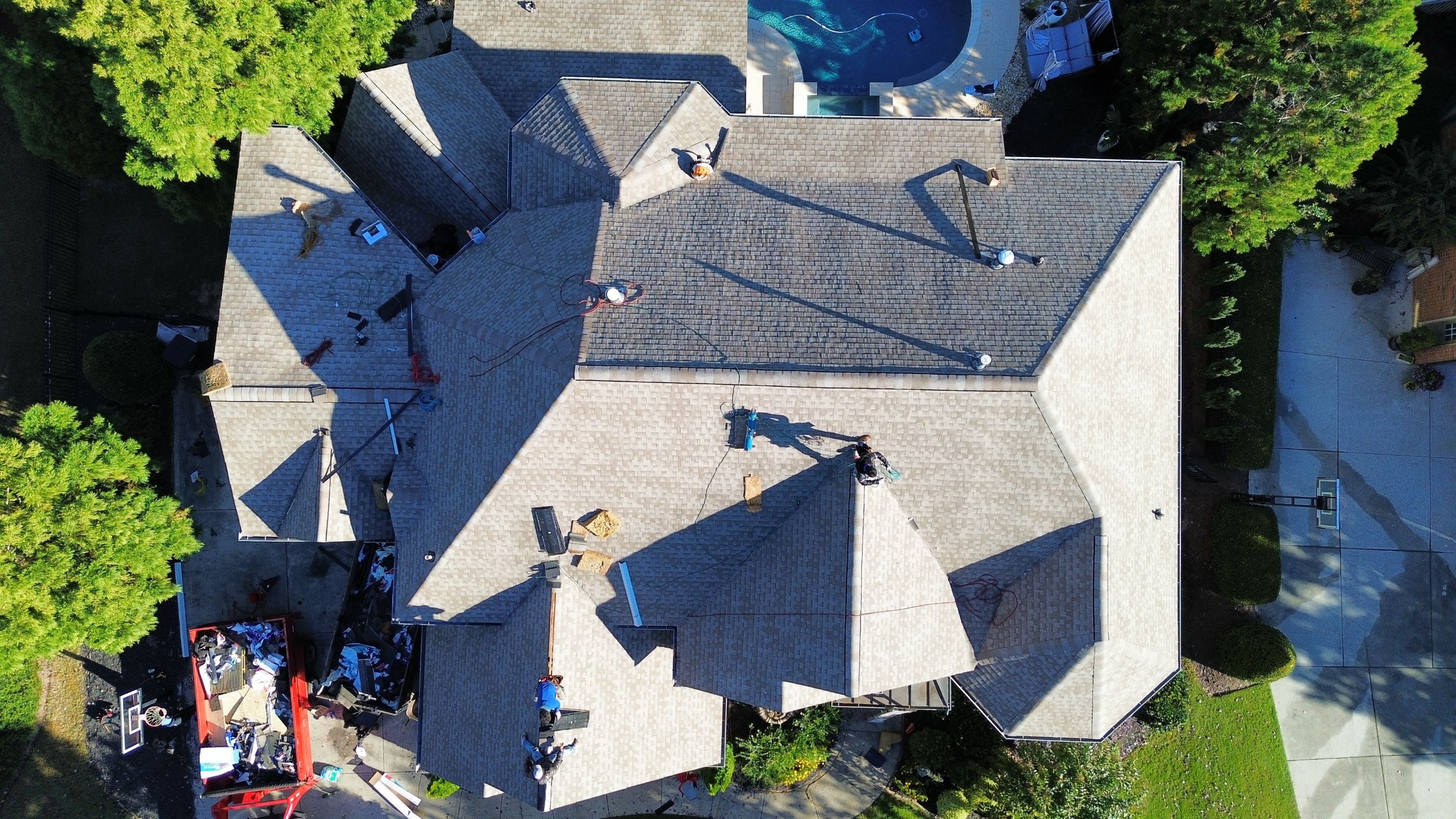 Cumming, GA Roof Replacement GAF Timberline HDZ Driftwood by Reset Roofing