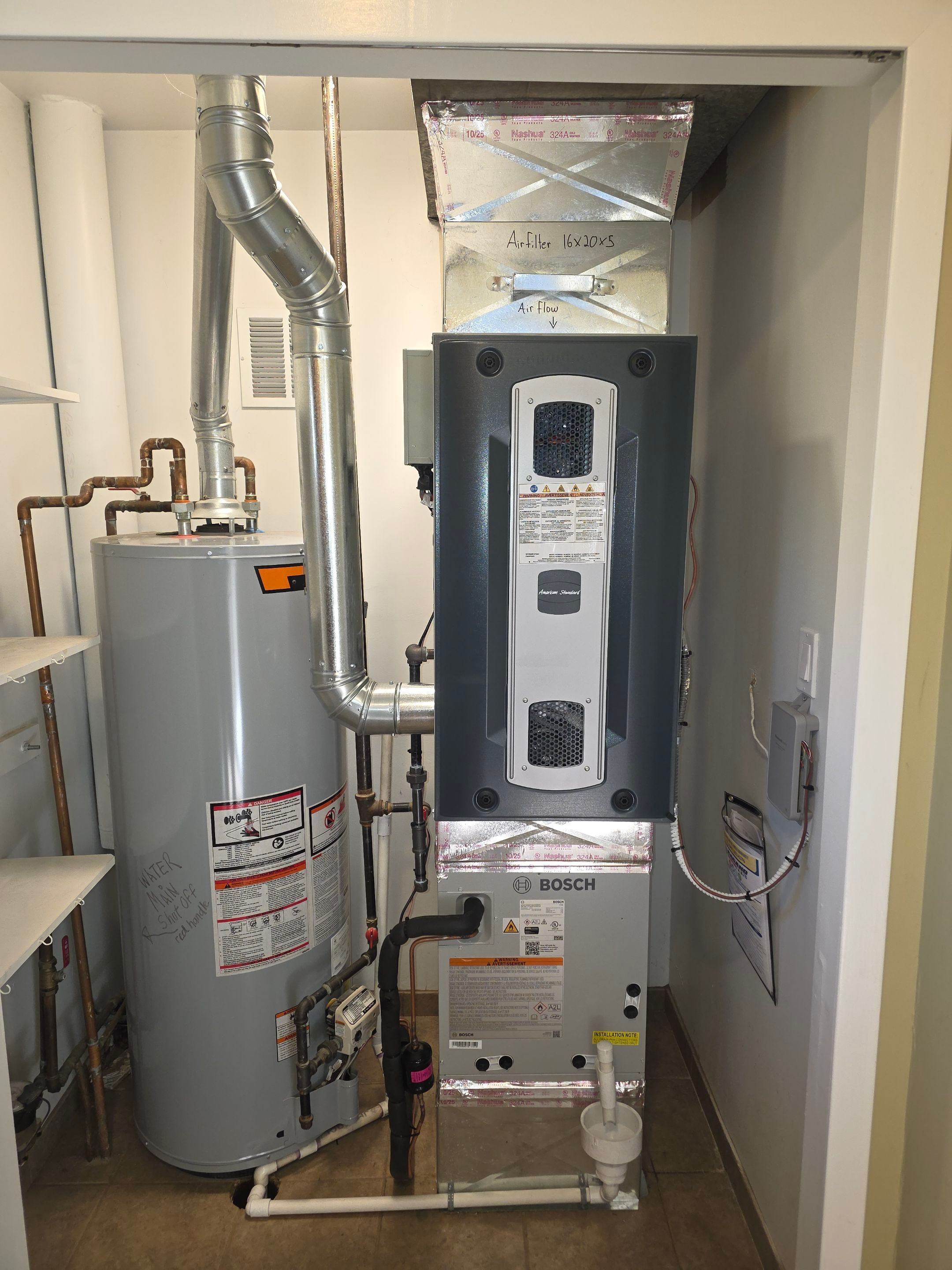 Dual Fuel Installation by Ragano Heating & Air Conditioning Inc