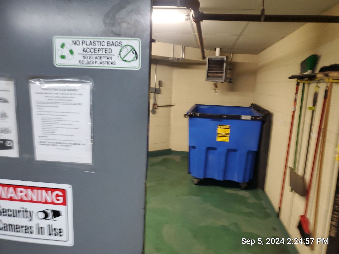 Parking Garage Sweeping & Concrete Deep Cleaning by Northern Power Washing LLC.