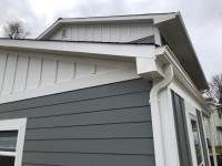 Siding Installation using JH Batten Smooth and JH Select Cedarmill Eased Edge by ExteriorPros