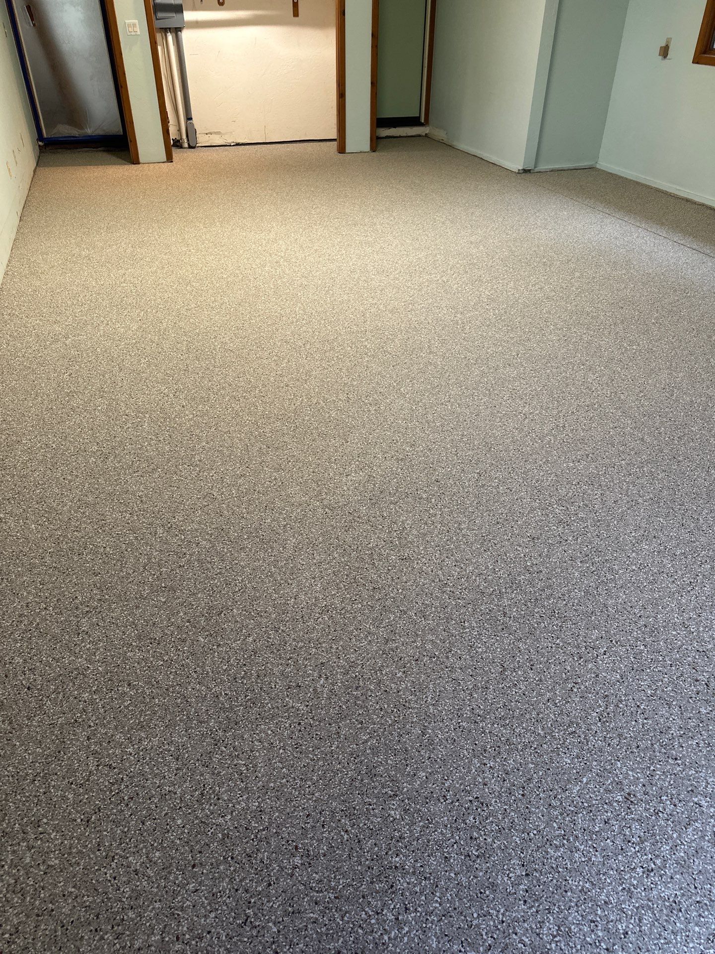 Full Garage and Interior Concrete Coating in Templeton by MGP Coatings