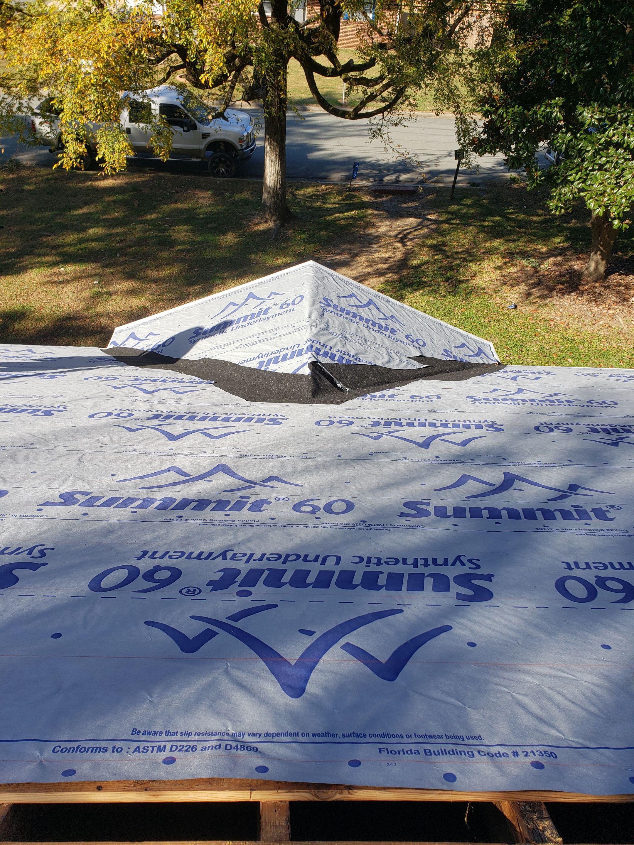 Residential Roofing Installation using Atlas Pinnacle Pristine- Black by Just In Time Roofing and Restoration