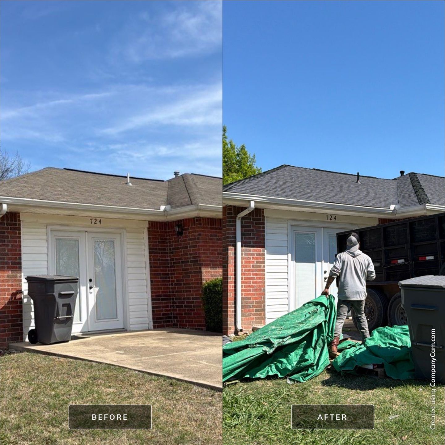 Full Asphalt Shingle Roof Replacement for Ardmore Home by BANA Roofing and Solar Supply