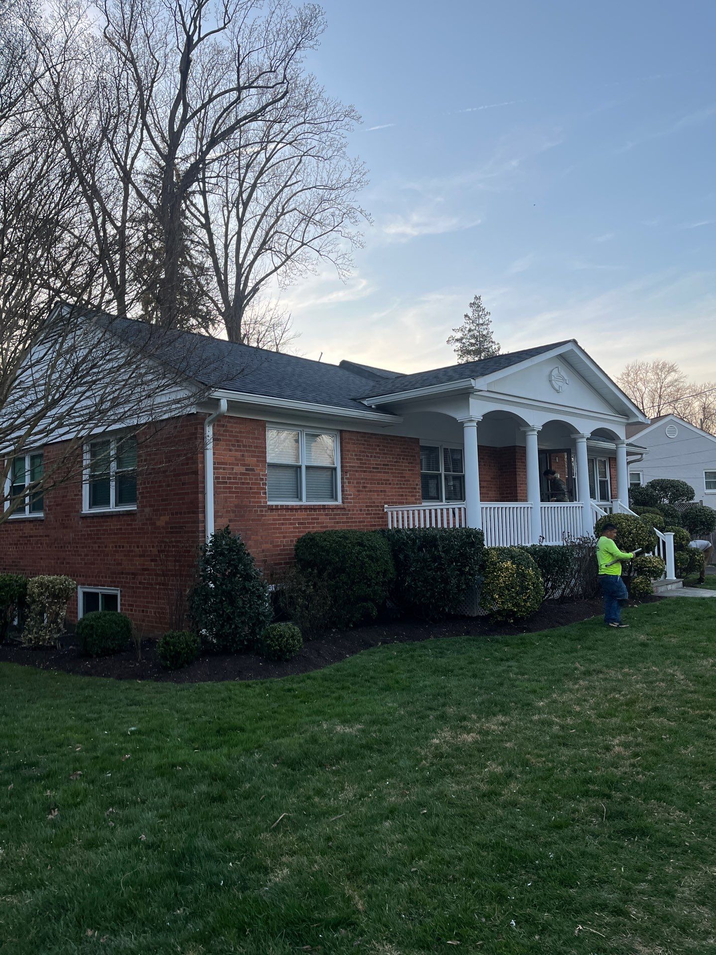 Arlington CertainTeed Landmark Pro Roof in Max Def Moire Black by RM Banning, Inc.