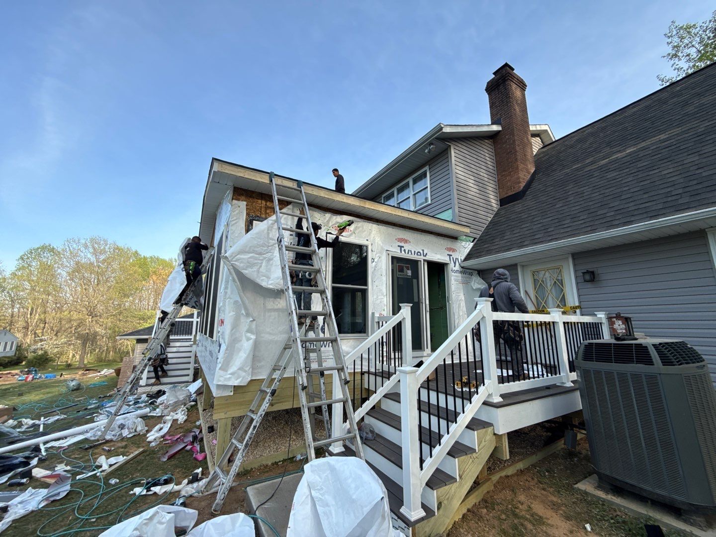 Addition & Deck  by Bec Construction Llc
