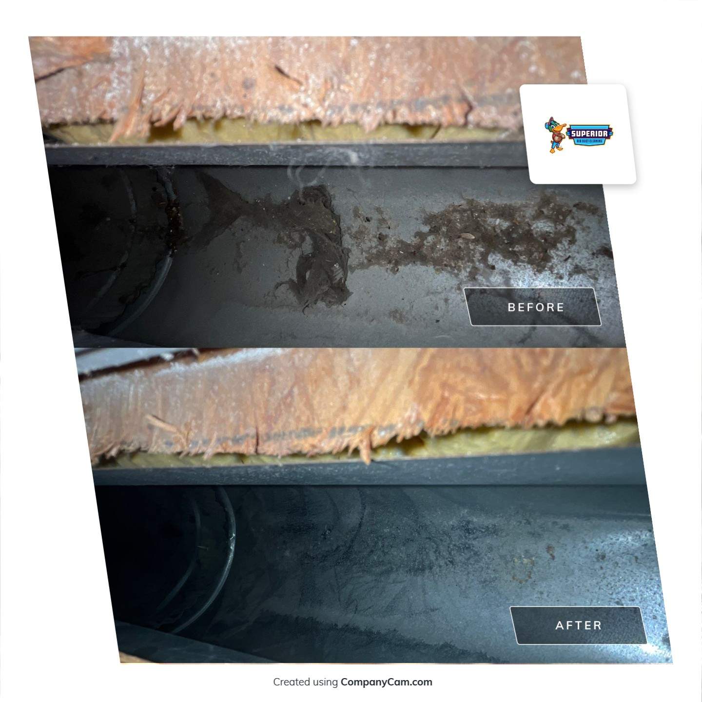 Air Duct Cleaning With a Vacuum Truck in Boardman, OH by Superior Air Duct Cleaning