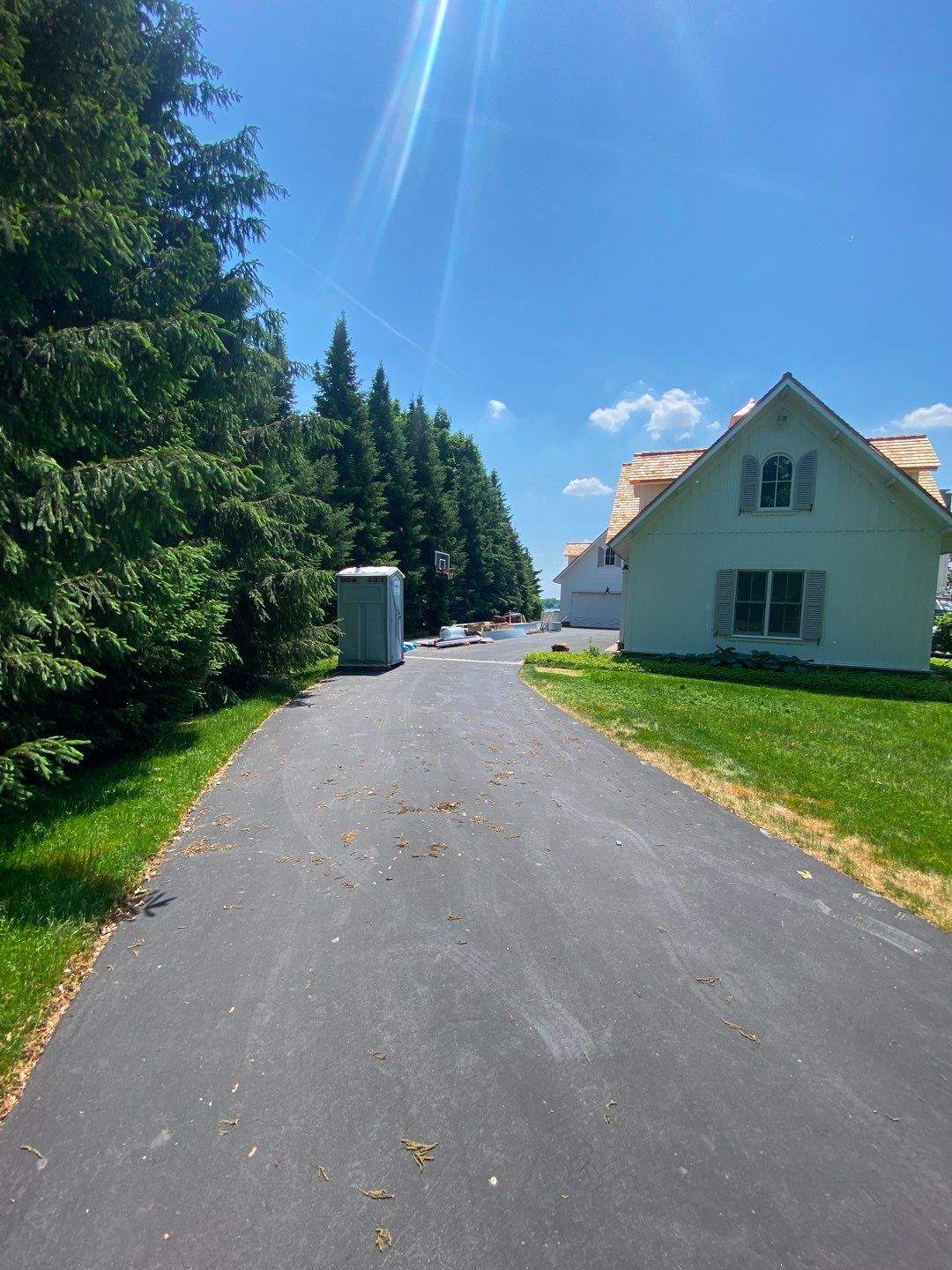 Cedar Shake Roof Replacement with Half Round Gutter Installation by Custom Installations