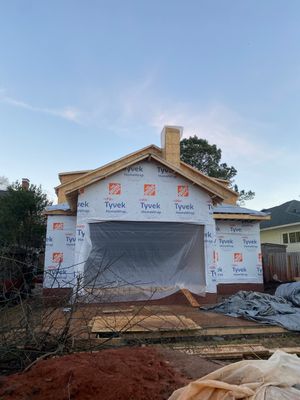 Residential Roofing Installation after an extension