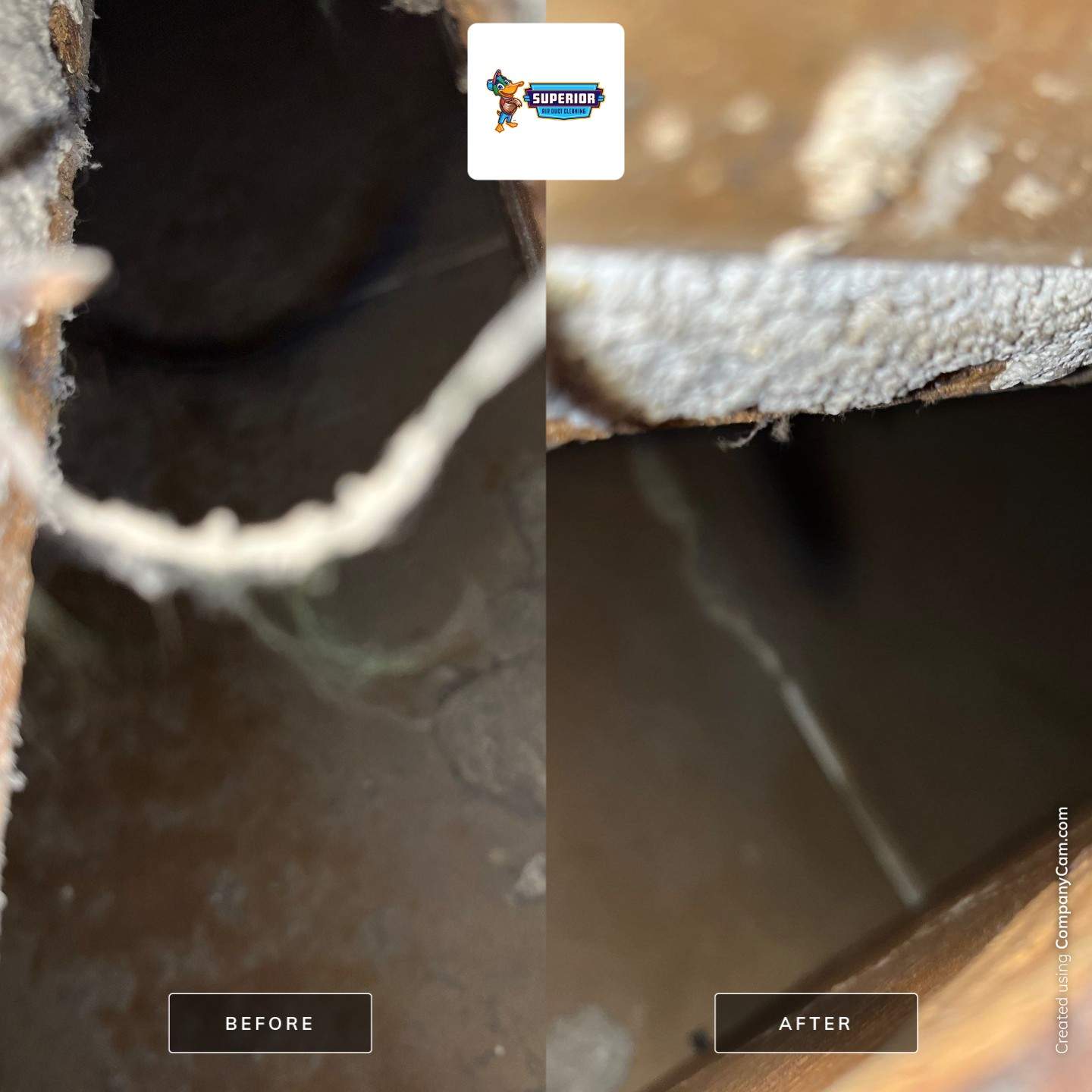 Air Duct Cleaning With a Vacuum Truck in Allison Park, PA. by Superior Air Duct Cleaning