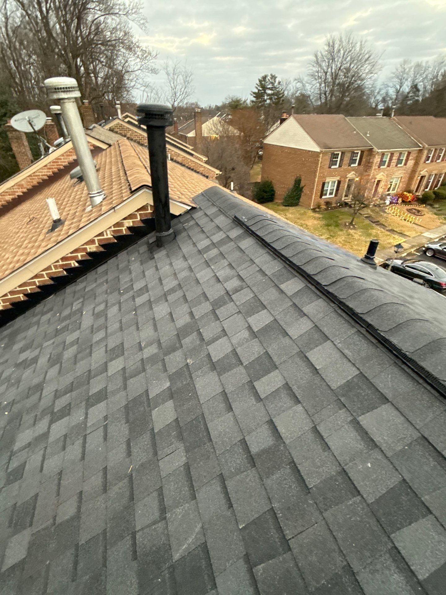 Annandale : Residential Roof Replacement with CertainTeed Landmark Pro in Max Def Moire Black  by RM Banning, Inc.