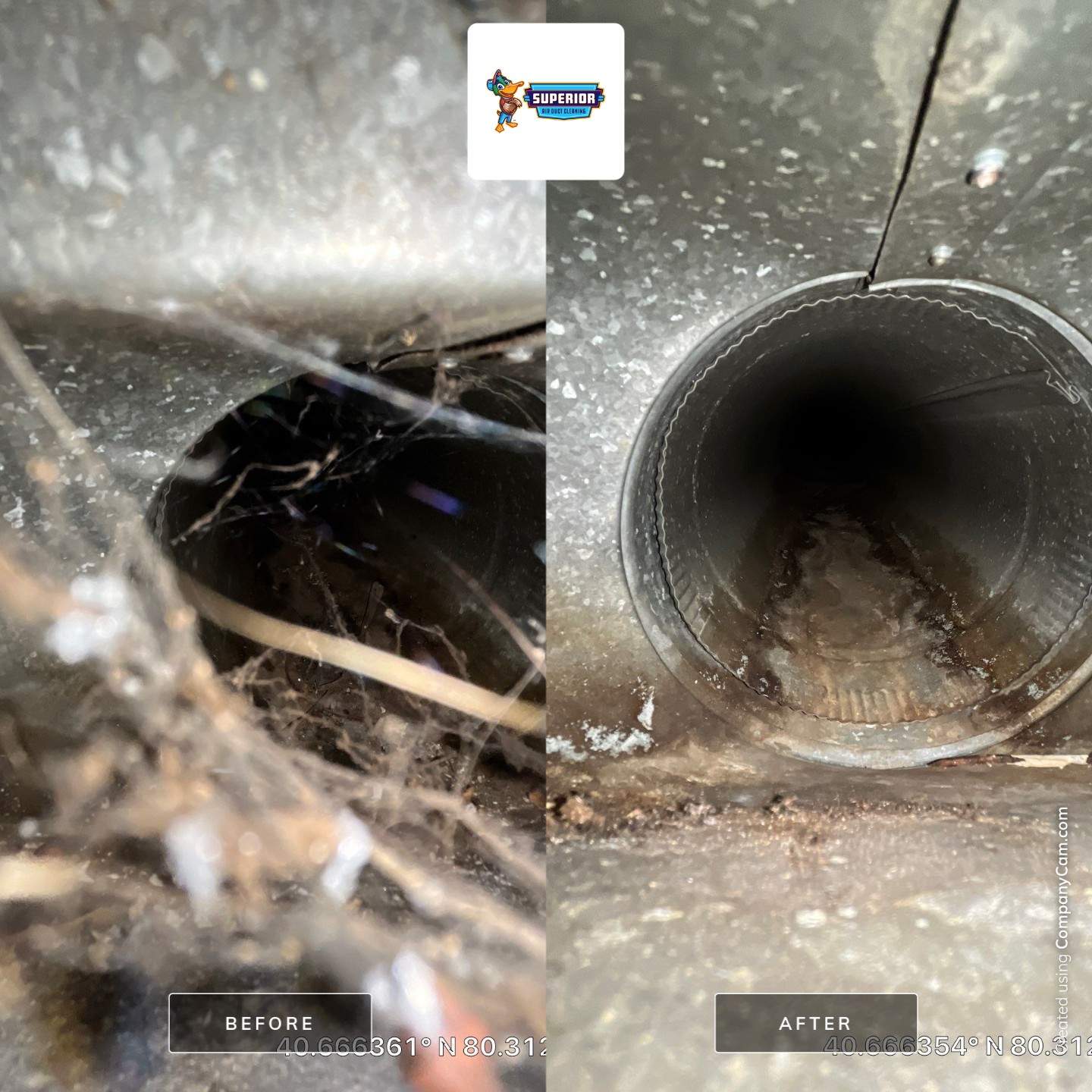 Air Duct & Dryer Vent Cleaning With a Vacuum Truck in Monaca, PA by Superior Air Duct Cleaning