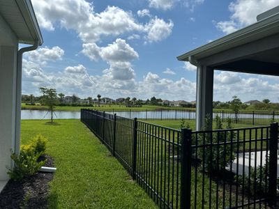 Aluminum Fence Installation using 3 Rail Aluminum Fence