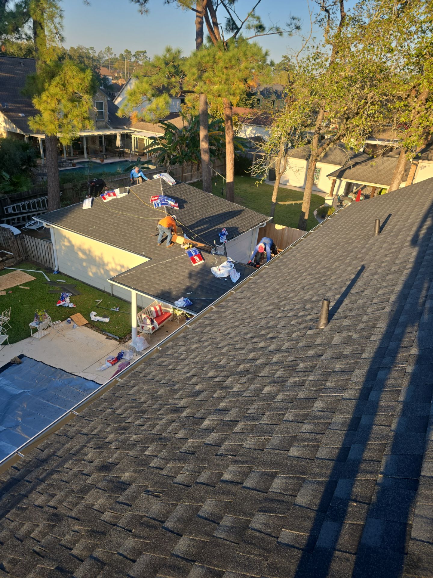 Roof Replacement in Pinehurst of Atascocita, Humble TX by Roof Repair Company
