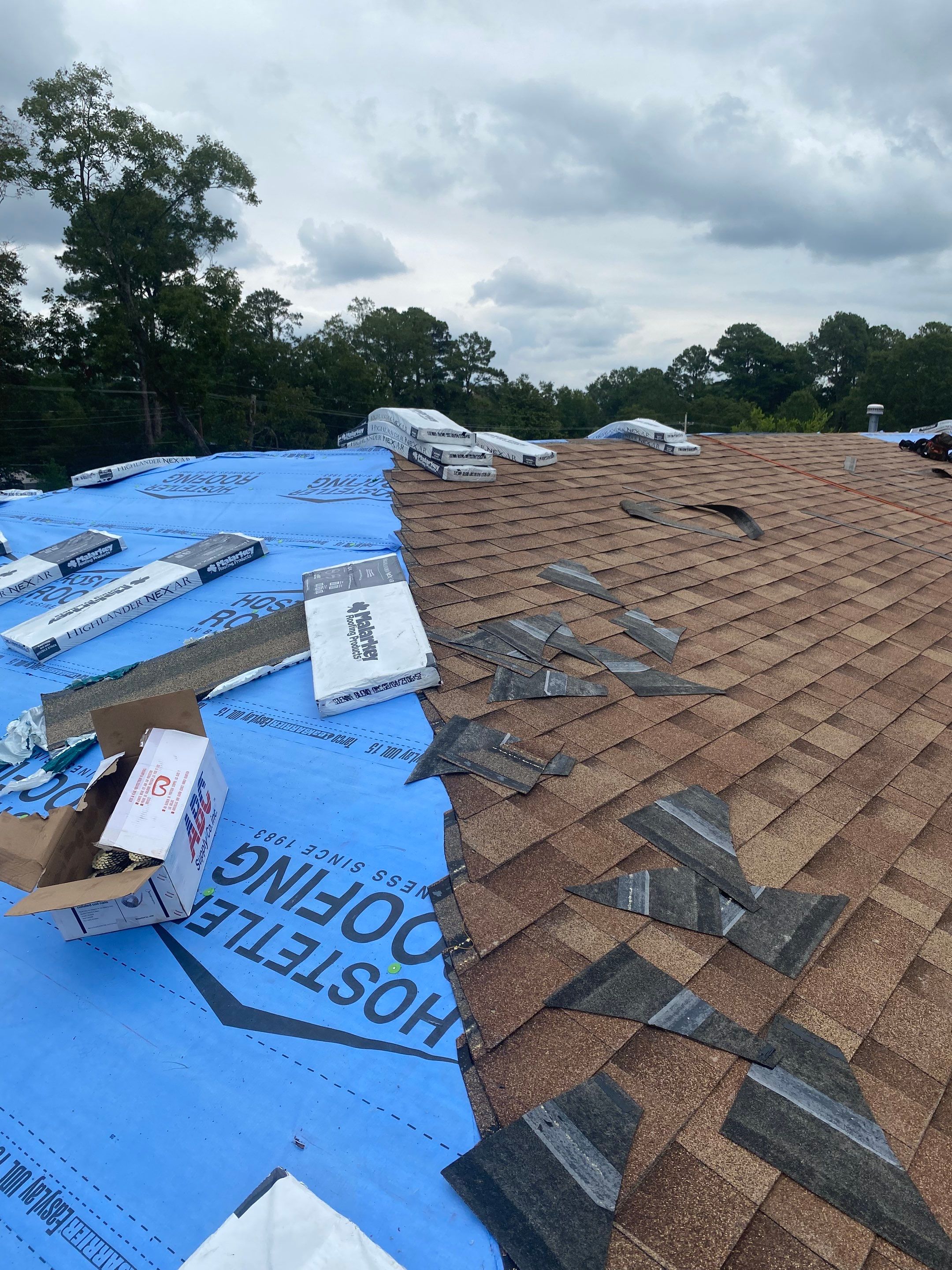Residential Roofing Repair using Malarkey Highlander by Hostetler Roofing