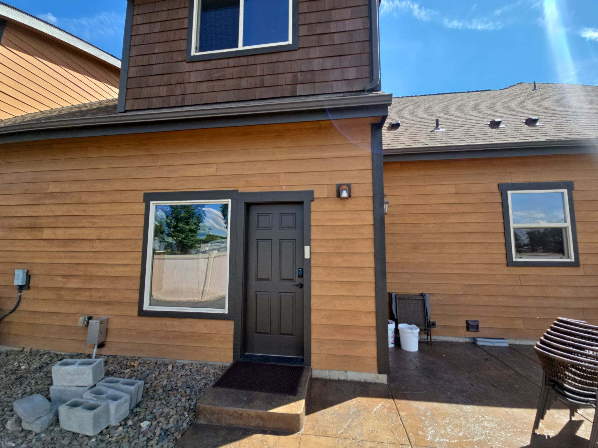 Residential Restain In Dalton Gardens by Coeur D Alene Painting Group