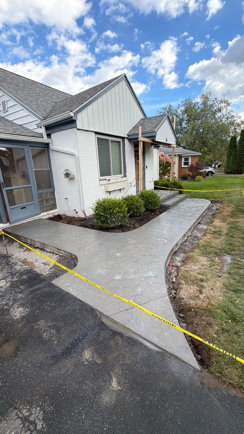 Oxford Slate Stoop and Walkway by NG Masonry & Construction LLC