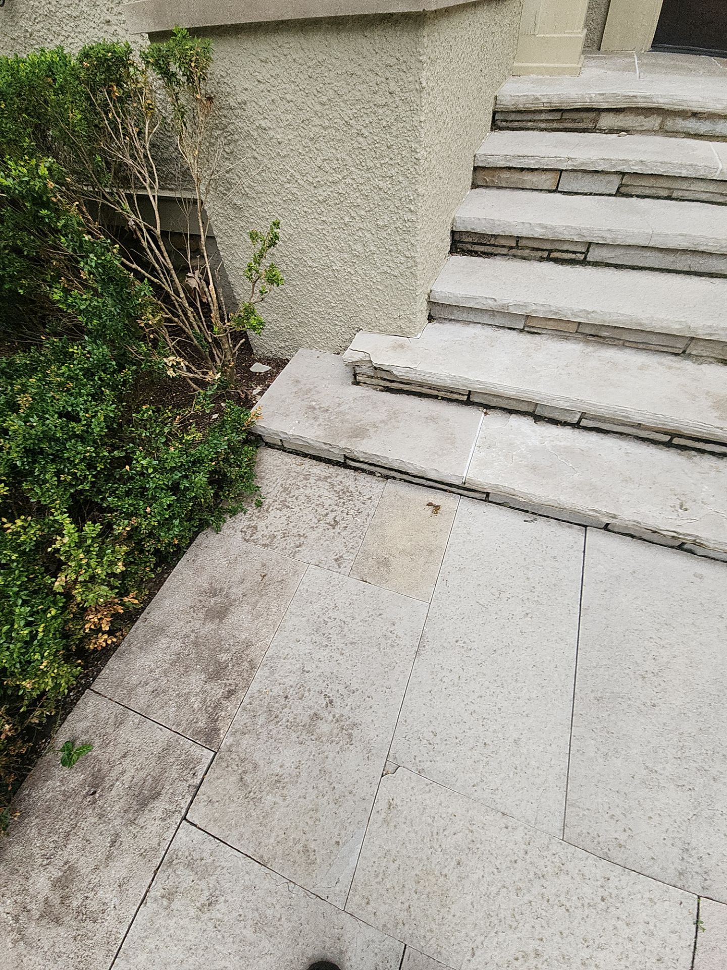 Natural Stone Surface Pressure Washing by Northern Power Washing LLC.