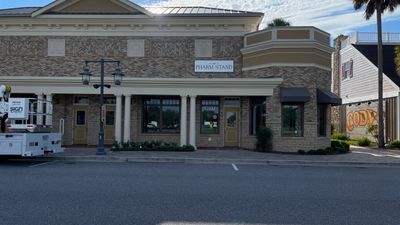 Routed Signs for Pharm Stand