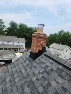 Residential Roof Replacement using Owens Corning Duration, Estate Grey