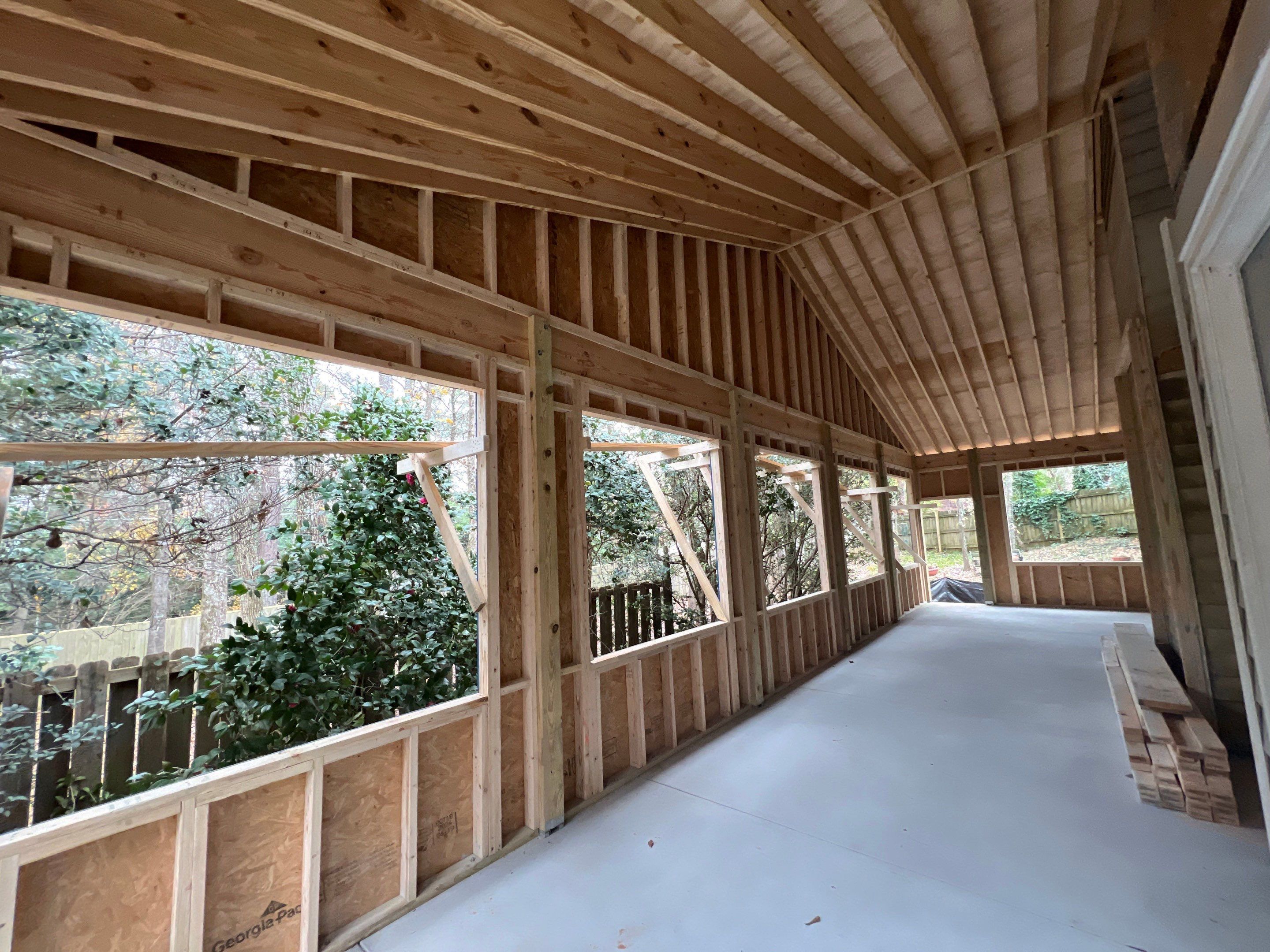 Covered Porch-Stefan  by Clark Brothers Roofing & Construction