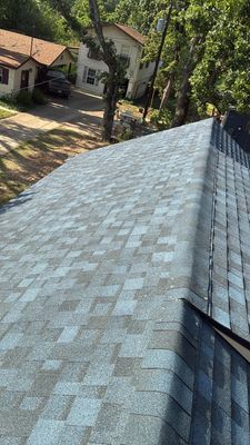 Black and Blue New Roof 