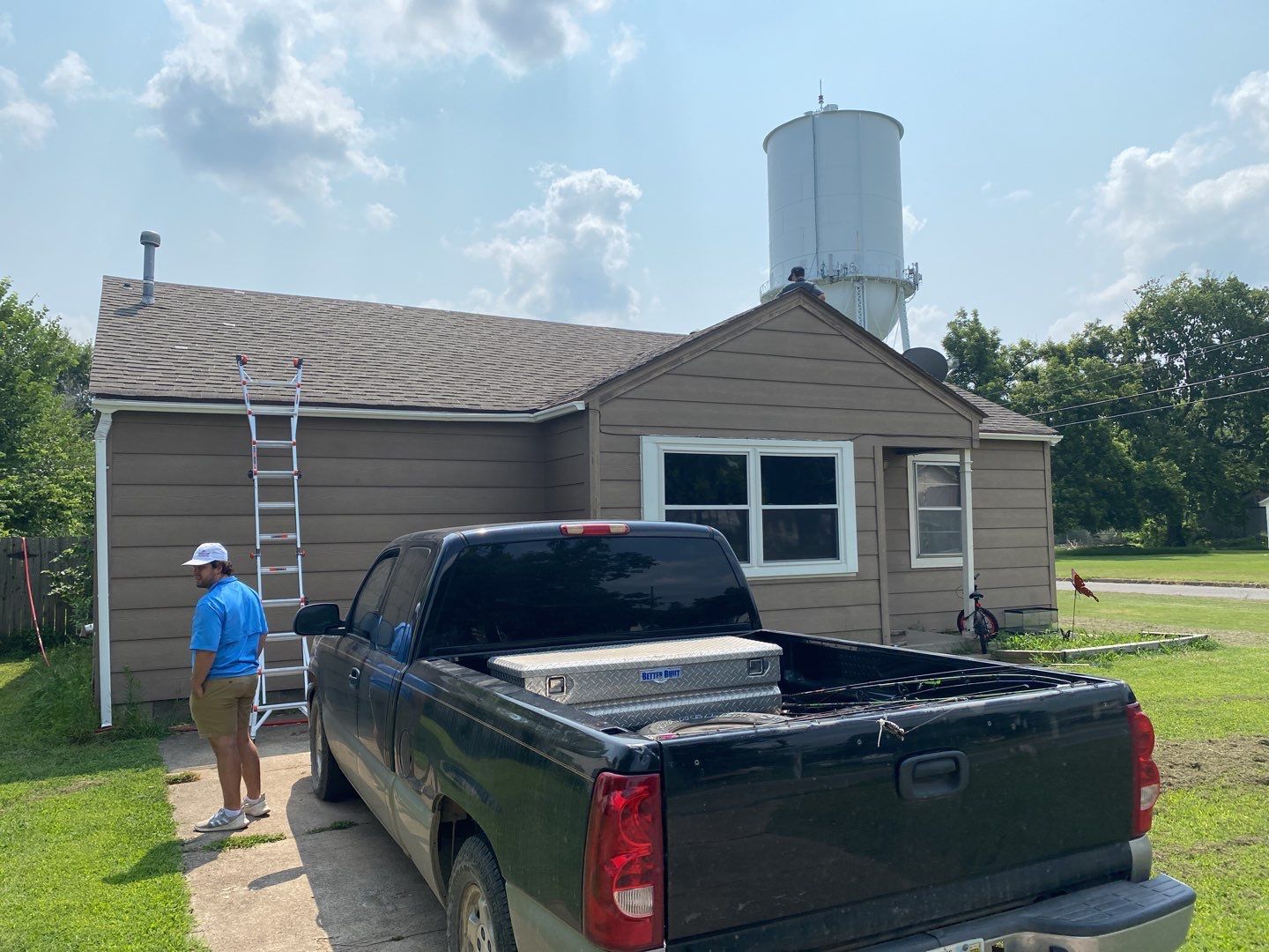 Residential Roofing Installation using Malarkey  by Frontline Roofing and Construction