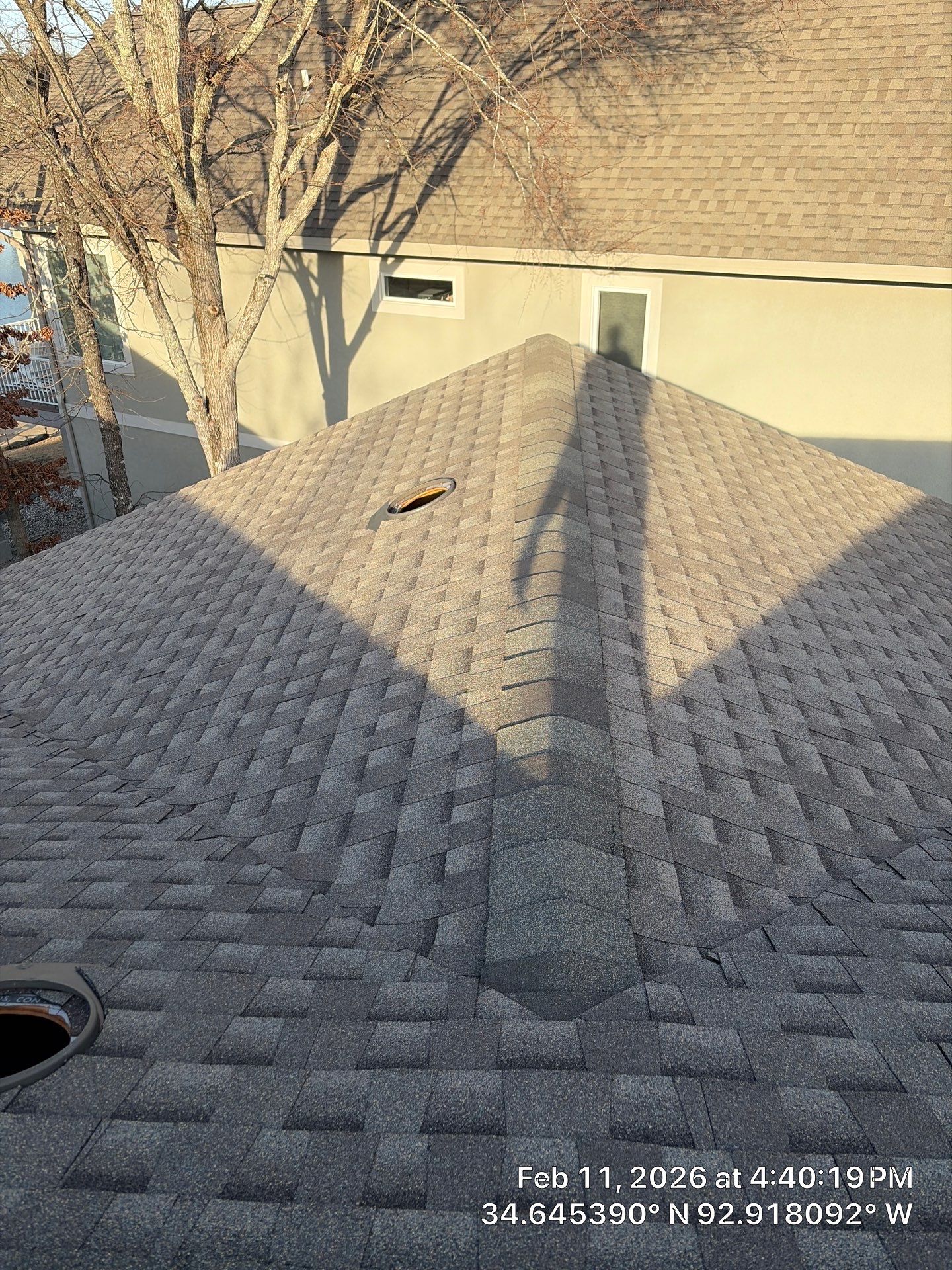 GAF Timberline HDZ Shingle Roof Installation in Hot Springs Village by Temple Roofing and Exteriors