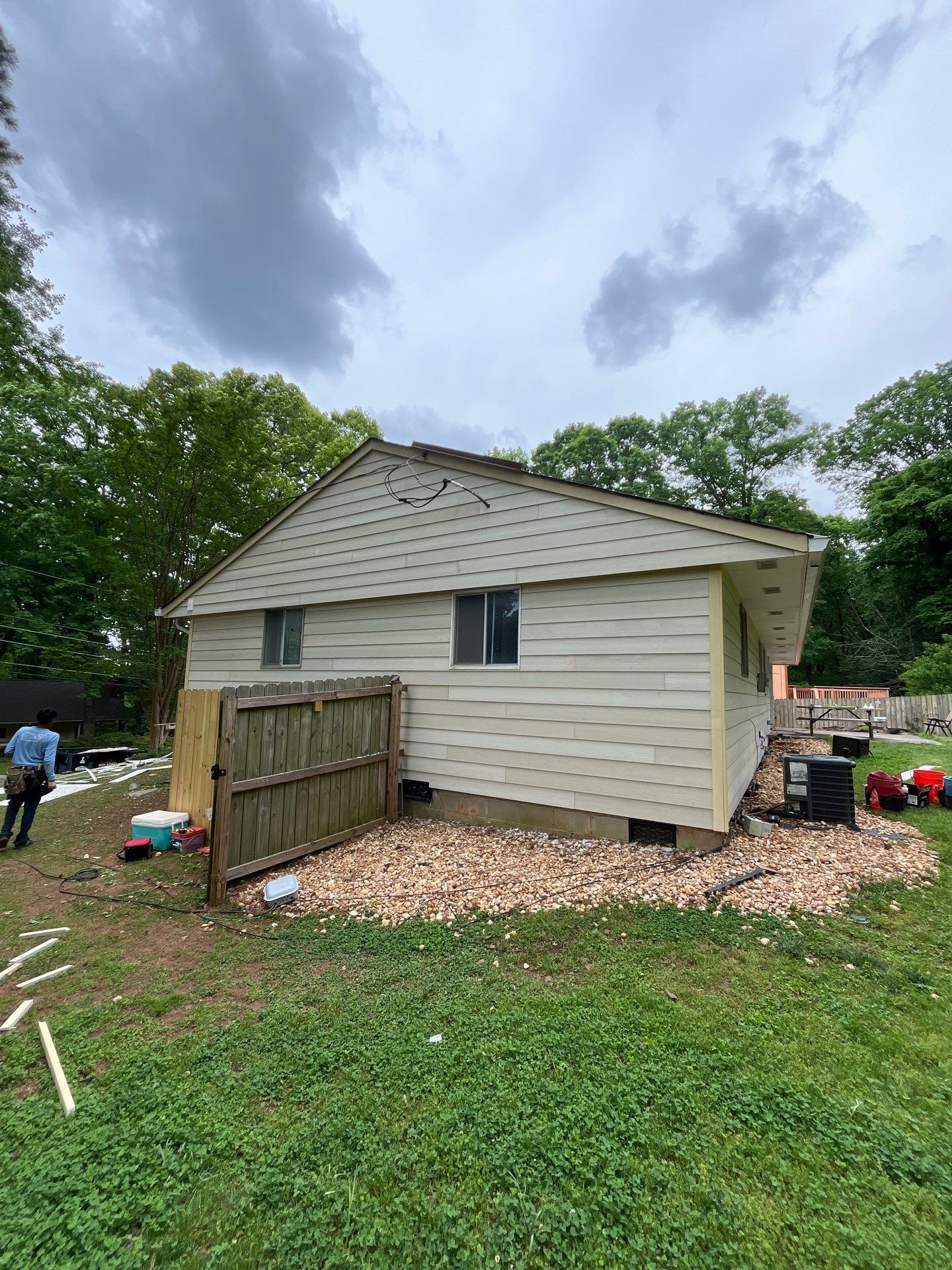 Atlanta, GA Full Siding Replacement using James Hardie Lap Siding by Nelson Exteriors