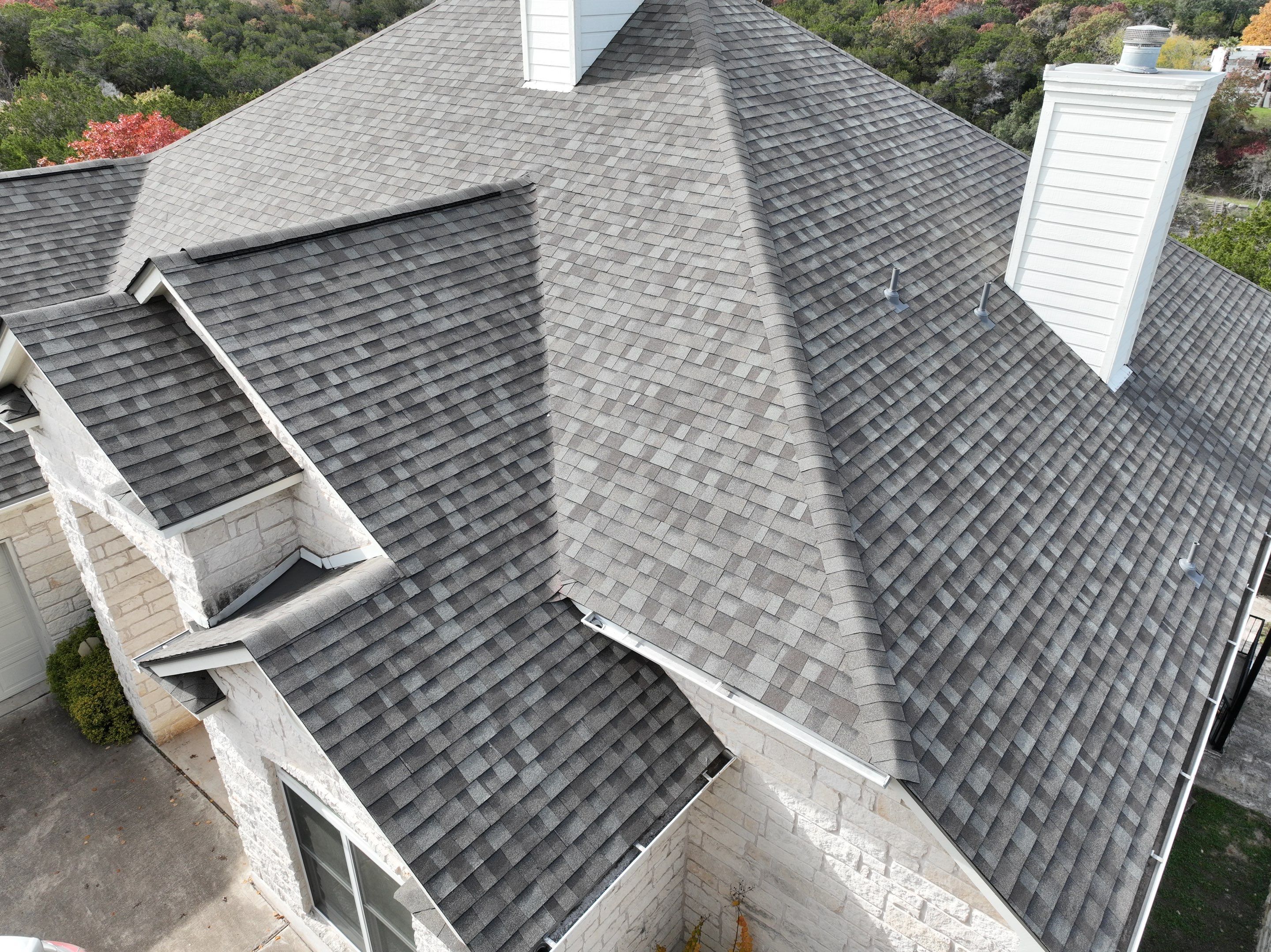 Residential Roof Replacement using Owens Corning 30 year Architectural Shingles by Premier Roofing and Contracting