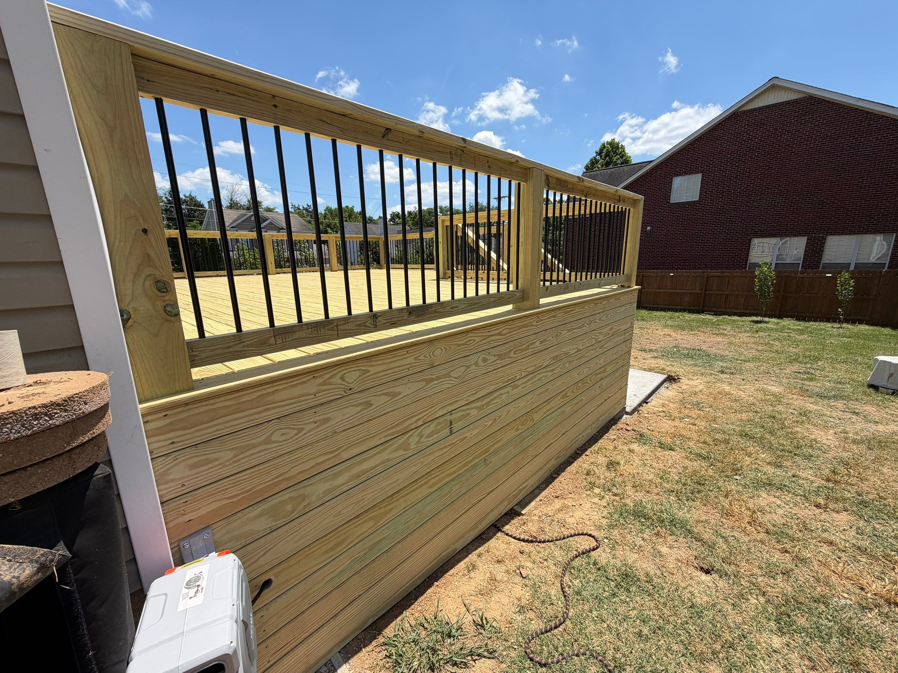 Deck Build in Hermitage by Music City Improvements