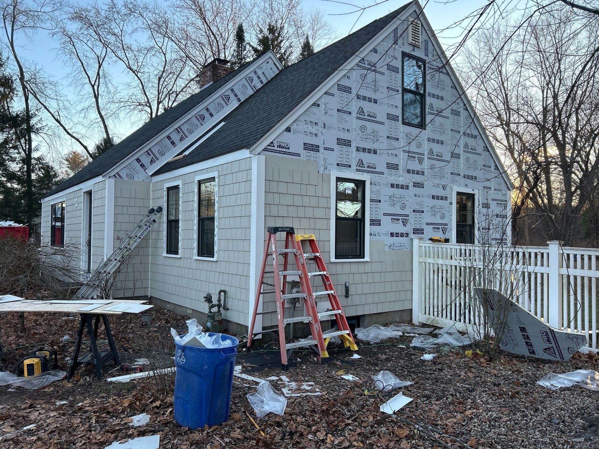 Full exterior remodeling in Stow, MA by UBrothers Construction