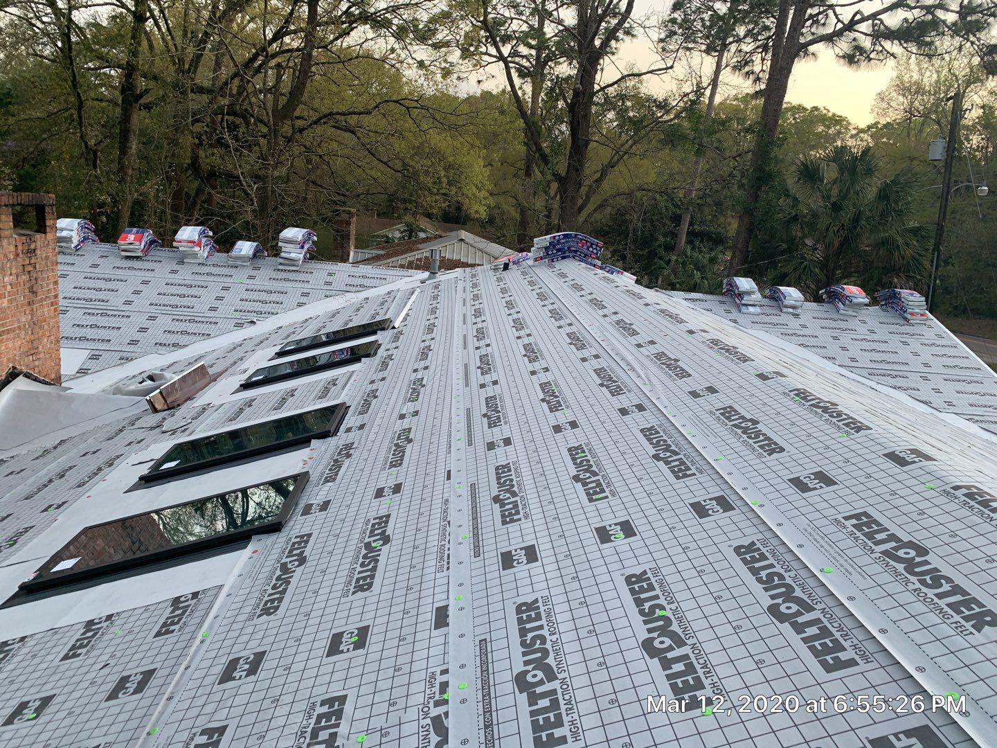 Residential Roofing Installation using Roof Replacement by American Roofing & Construction LLC