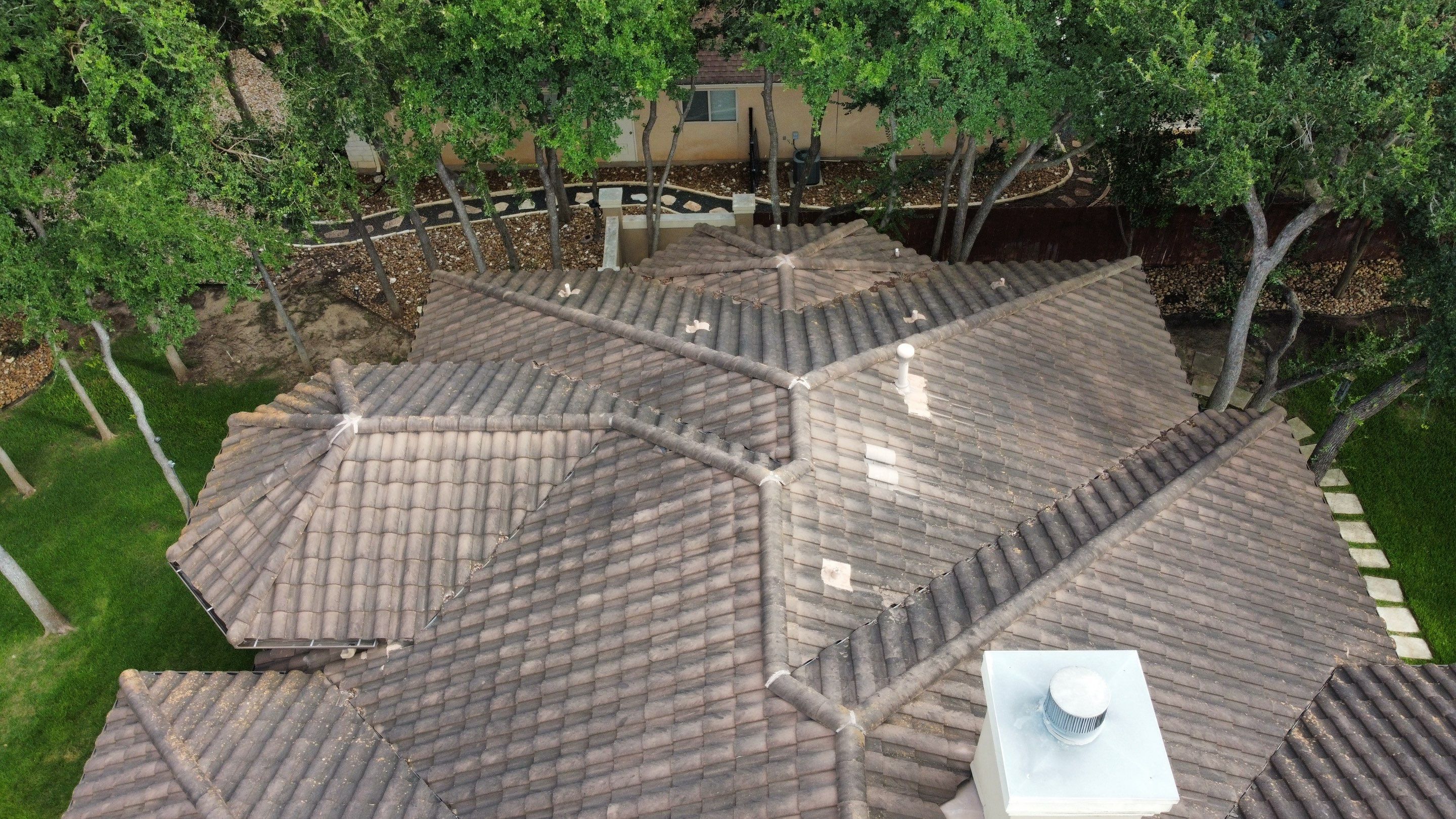 Tile Roof Wash Project in Garden Ridge by Bright Choice