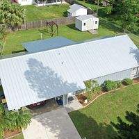 26ga 5V Crimp Mill Finish by Total Roofing System The Metal Roof Experts