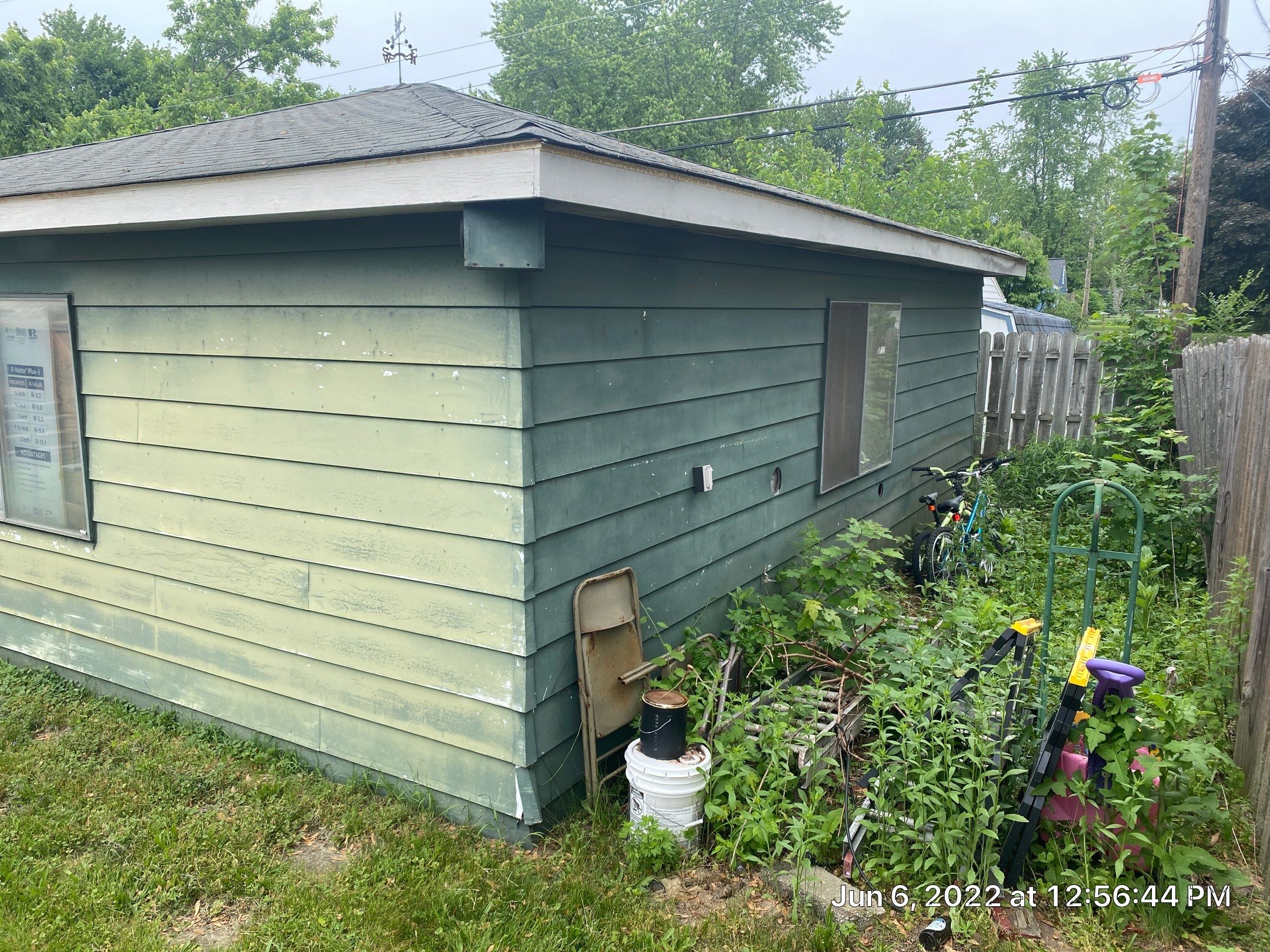 Siding Replacement using Smokey Grey by 180 Contractors