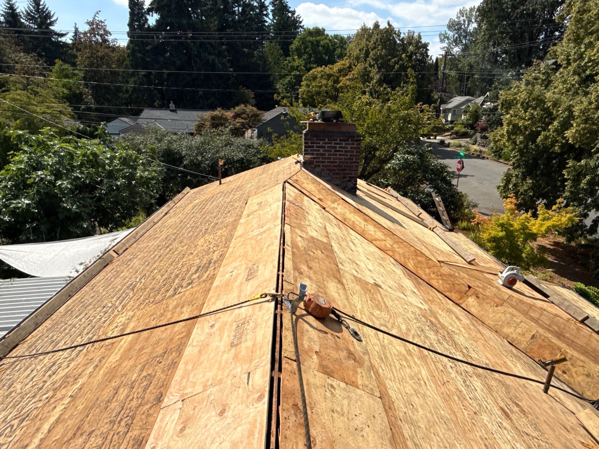Project in Portland by Tom Leach Roofing