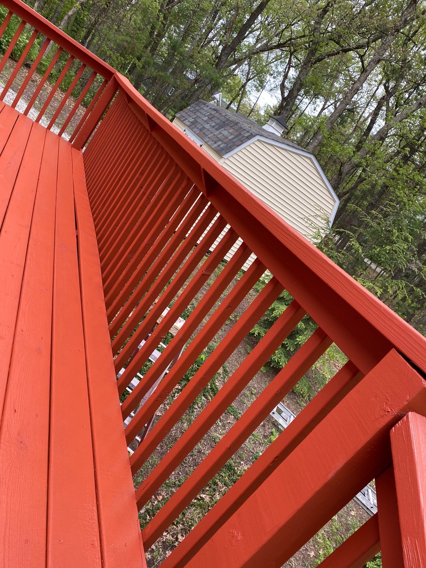 Deck color match and Re-stain!  by Gordon Painting