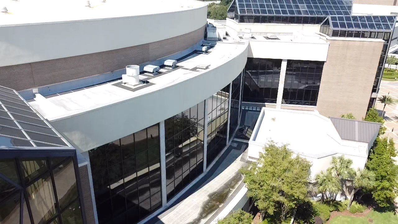 PCC Crowne Center Exterior Wall Repairs Pensacola, Fl by US Roofing Systems