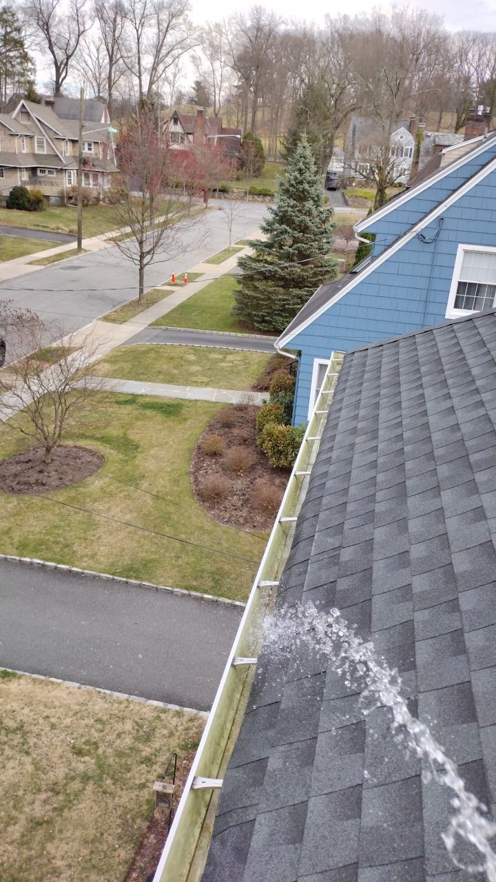 Residential Gutter Cleaning and System Assessment in Verona New Jersey by NJ Home Maintenance Services