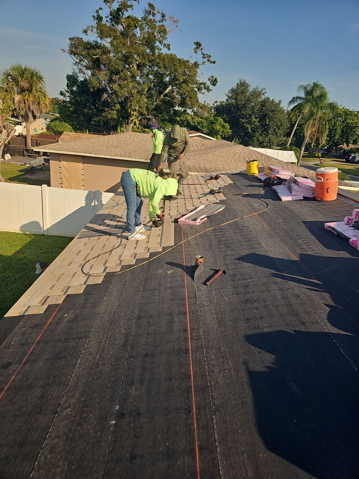 Project in St. Petersburg 33709 by Mitchell Roofing Company LLC 